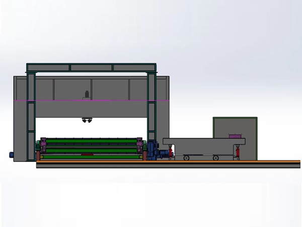 钢结构自动喷漆机