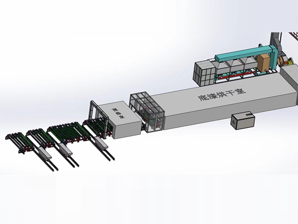 钢结构自动喷漆机